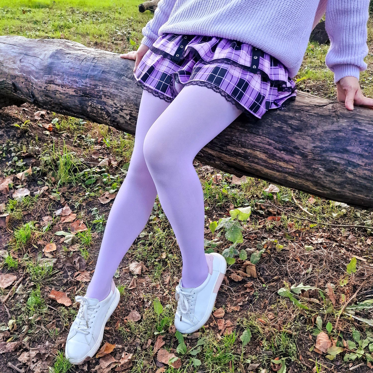120 Denier Tights - Wisteria