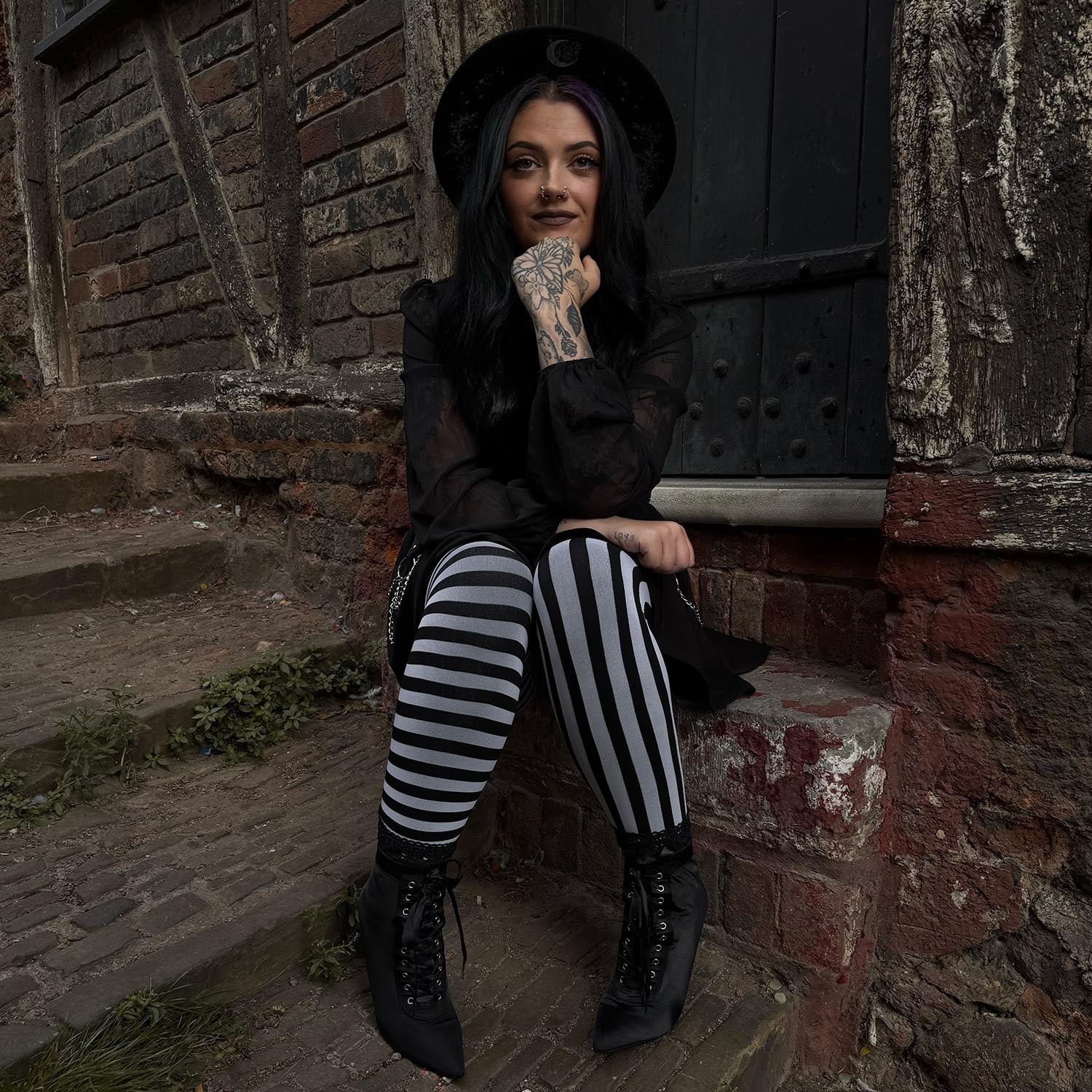 Halloween Tights - BetelWitch - Snowball