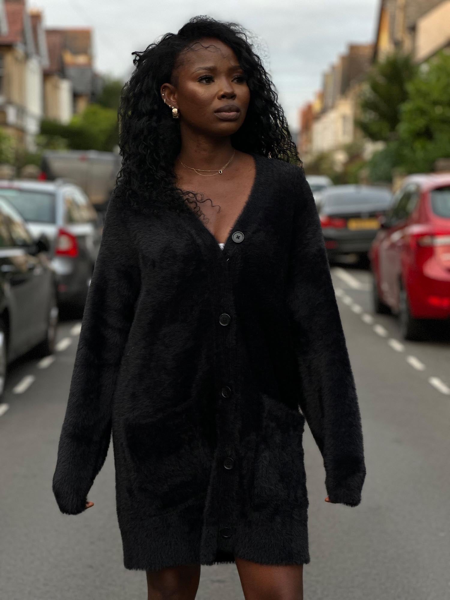 Oversized Fluffy Cardigan | Cosy Knitwear | Snag – Snag EU