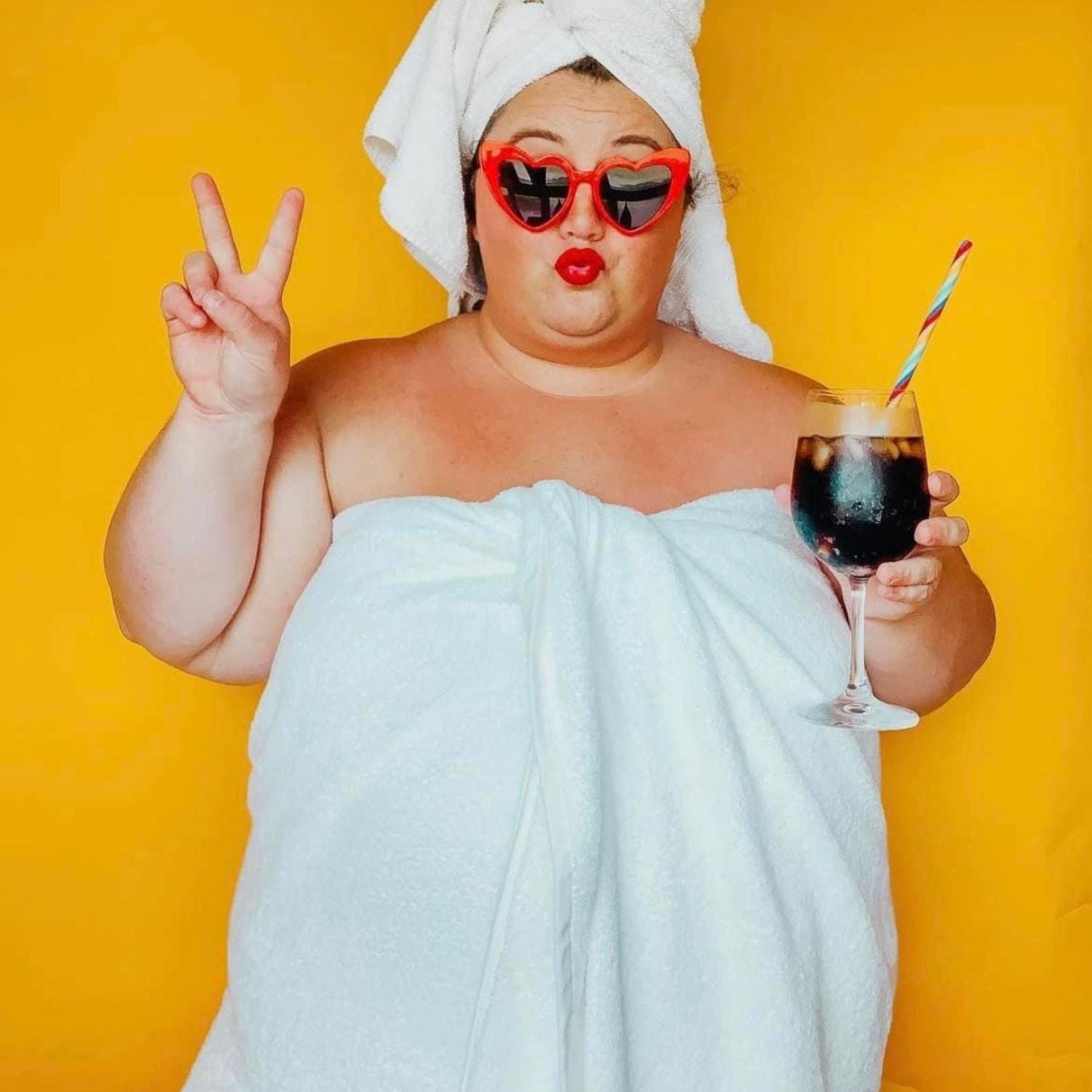 Serviette Big Softee - Blanc