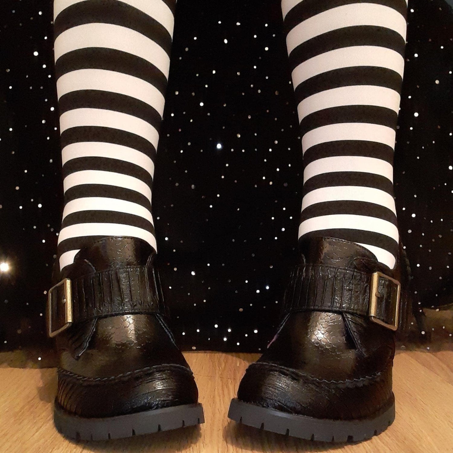 Striped Tights - Witch