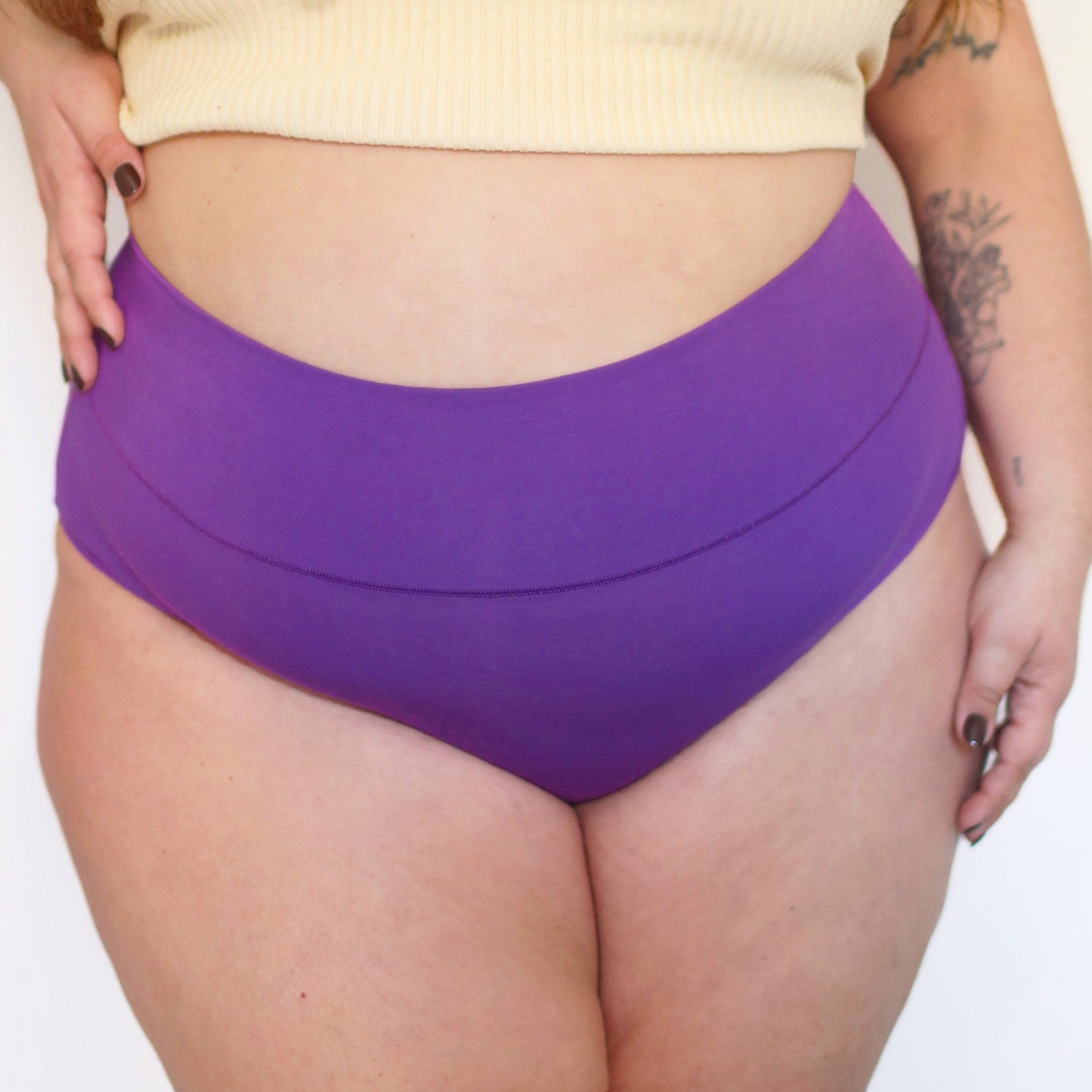 Full Brief Knickers - Grape Escape