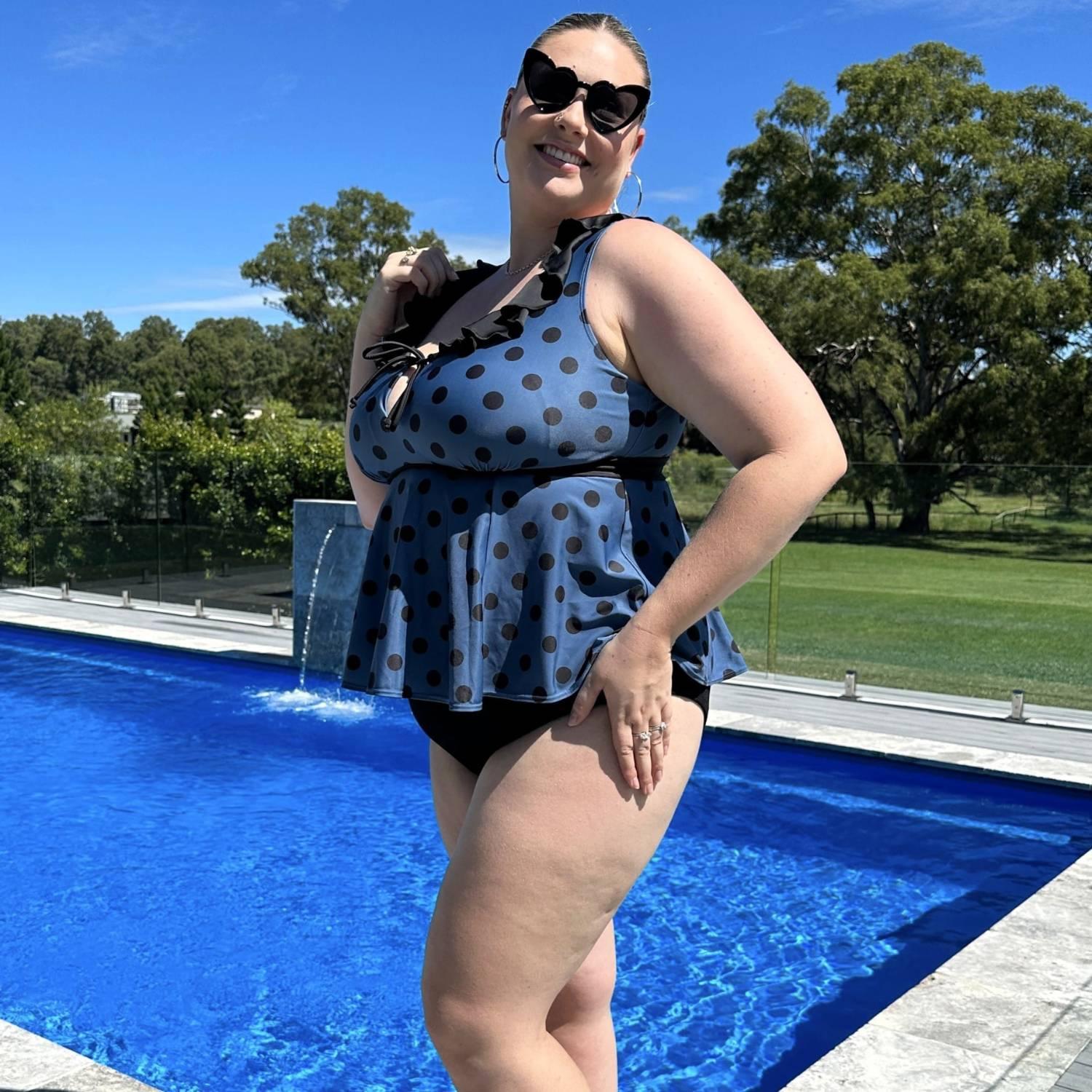 Beam Me Up Tankini-top – Polka – Snag