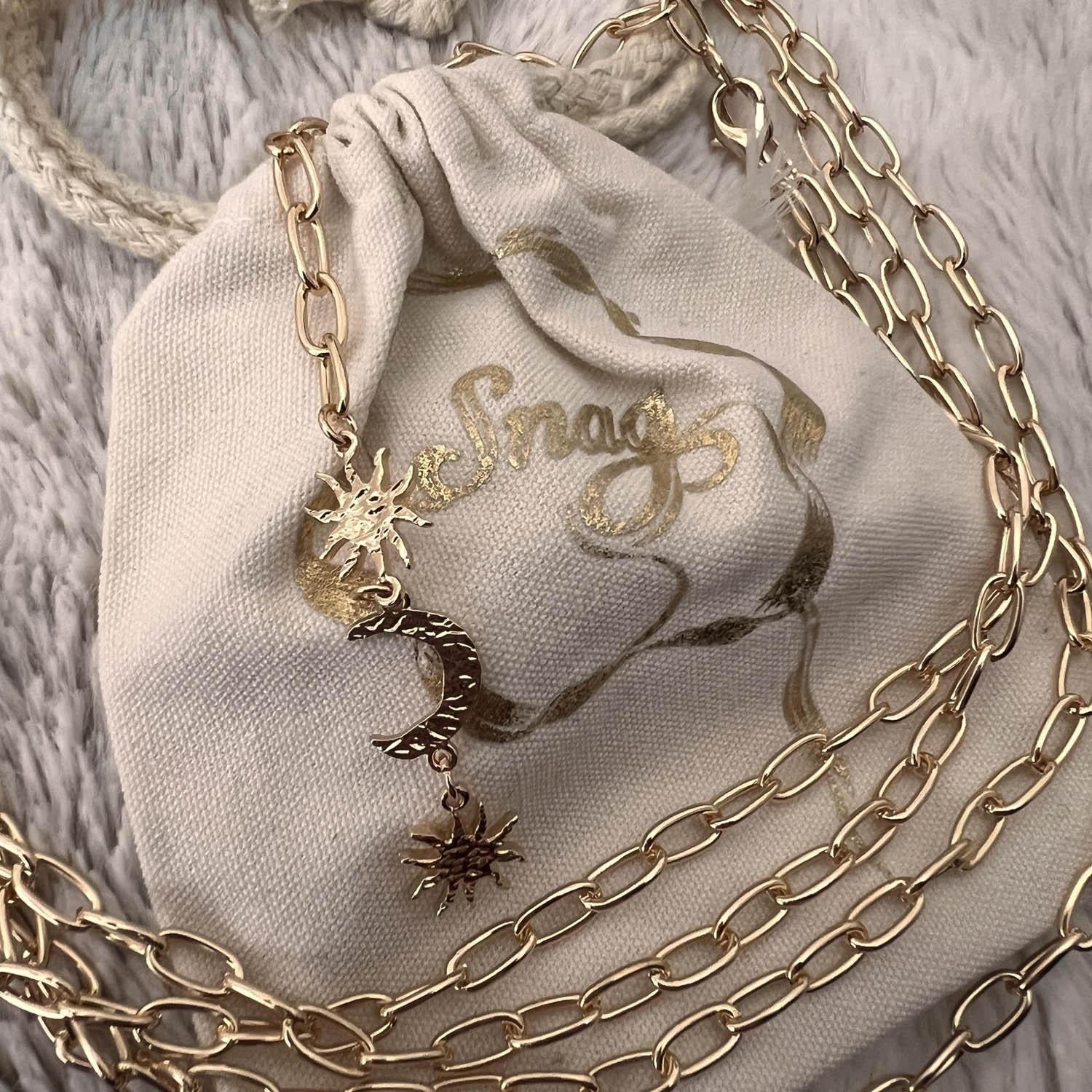 Kroppssmycken – Selene – Guld