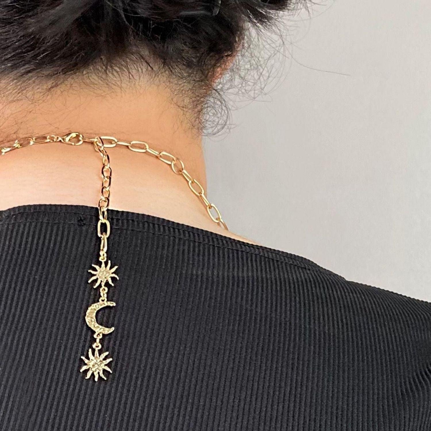 Kroppssmycken – Selene – Guld
