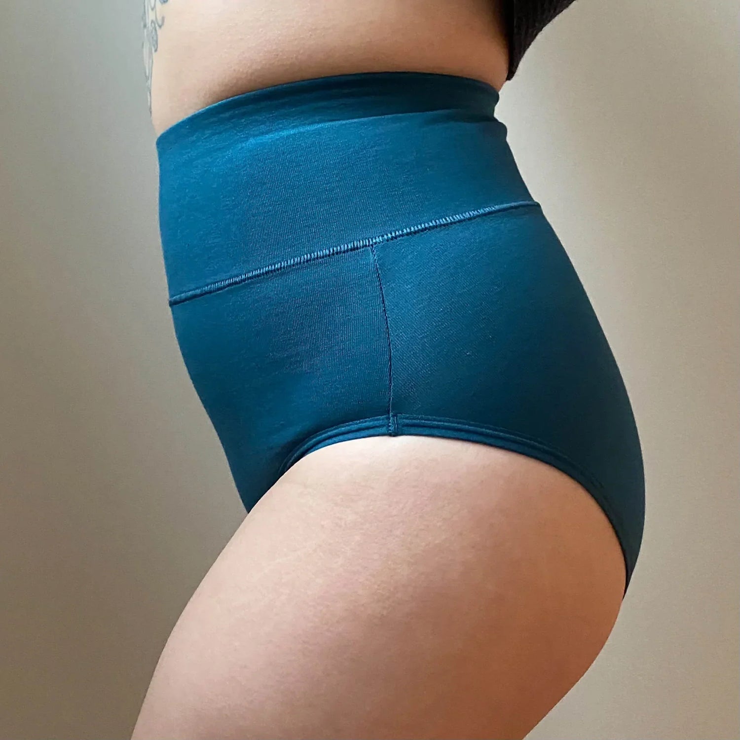 Organic Cotton Full Brief Knickers - Aurora