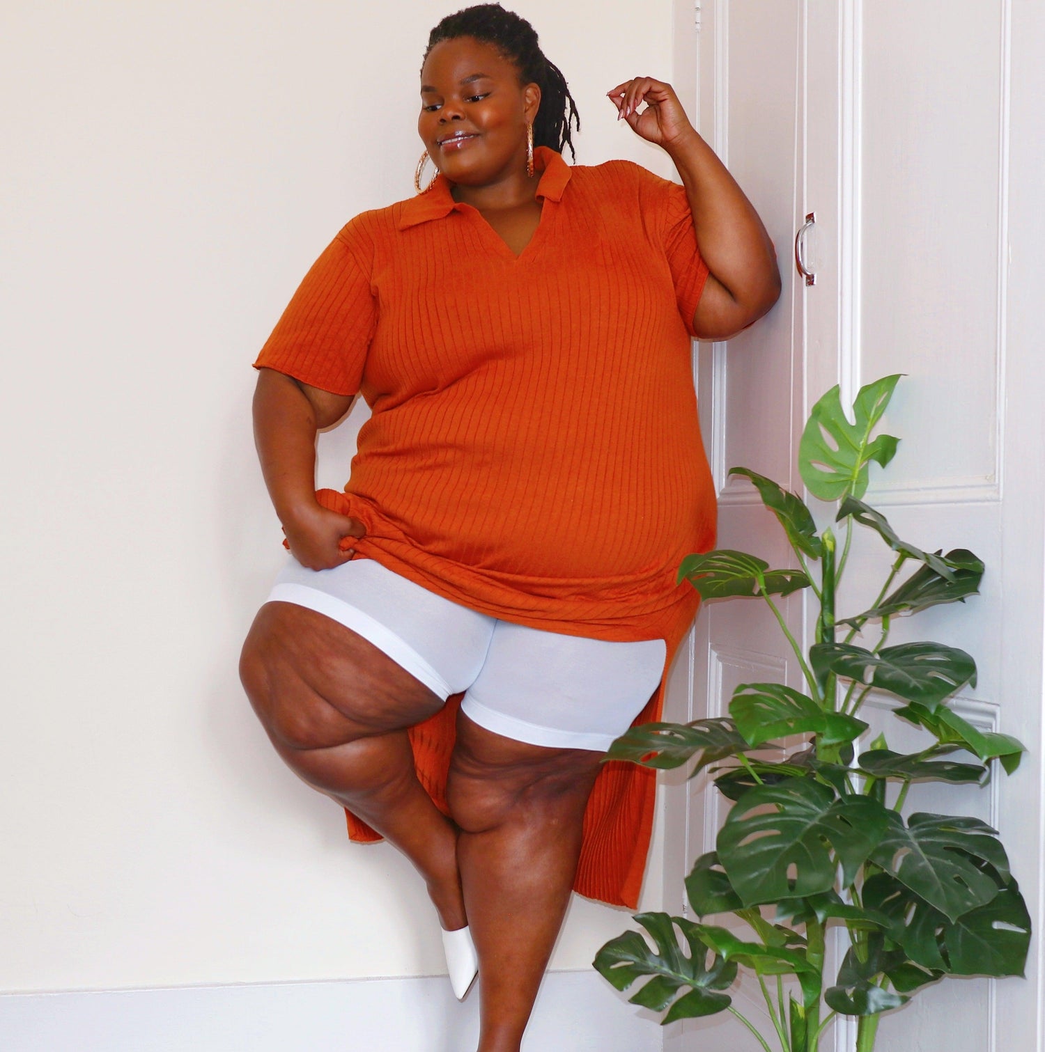 Stay Cool Chub Rub Shorts - Blanc