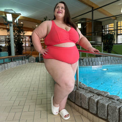 There Can Be Only One Bikini Top - Coral - Snag