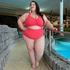 There Can Be Only One Bikini Top - Coral - Snag