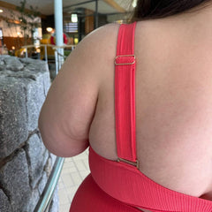 There Can Be Only One Bikini Top - Coral - Snag