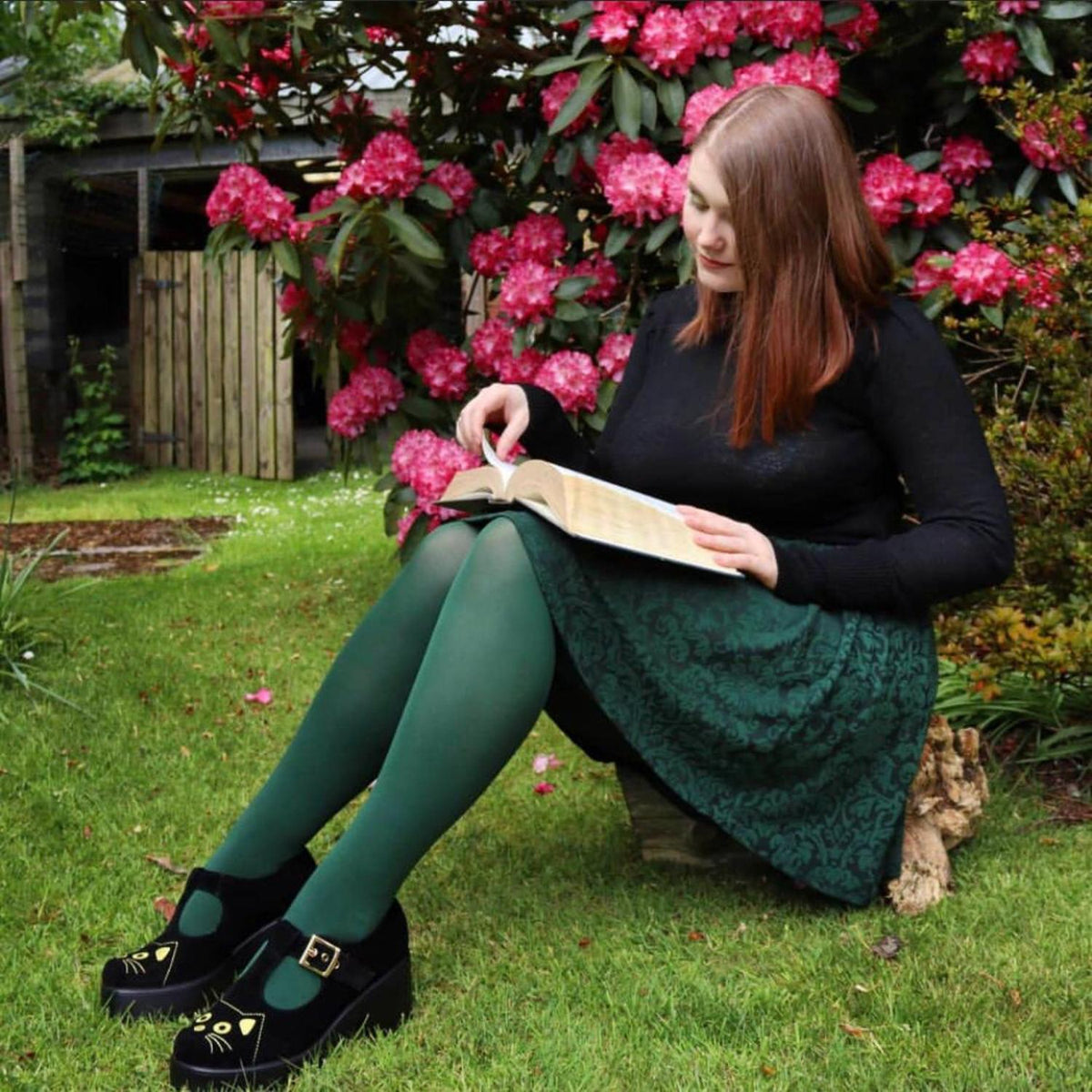 Collant 80 denari - Hit the Bottle Verde