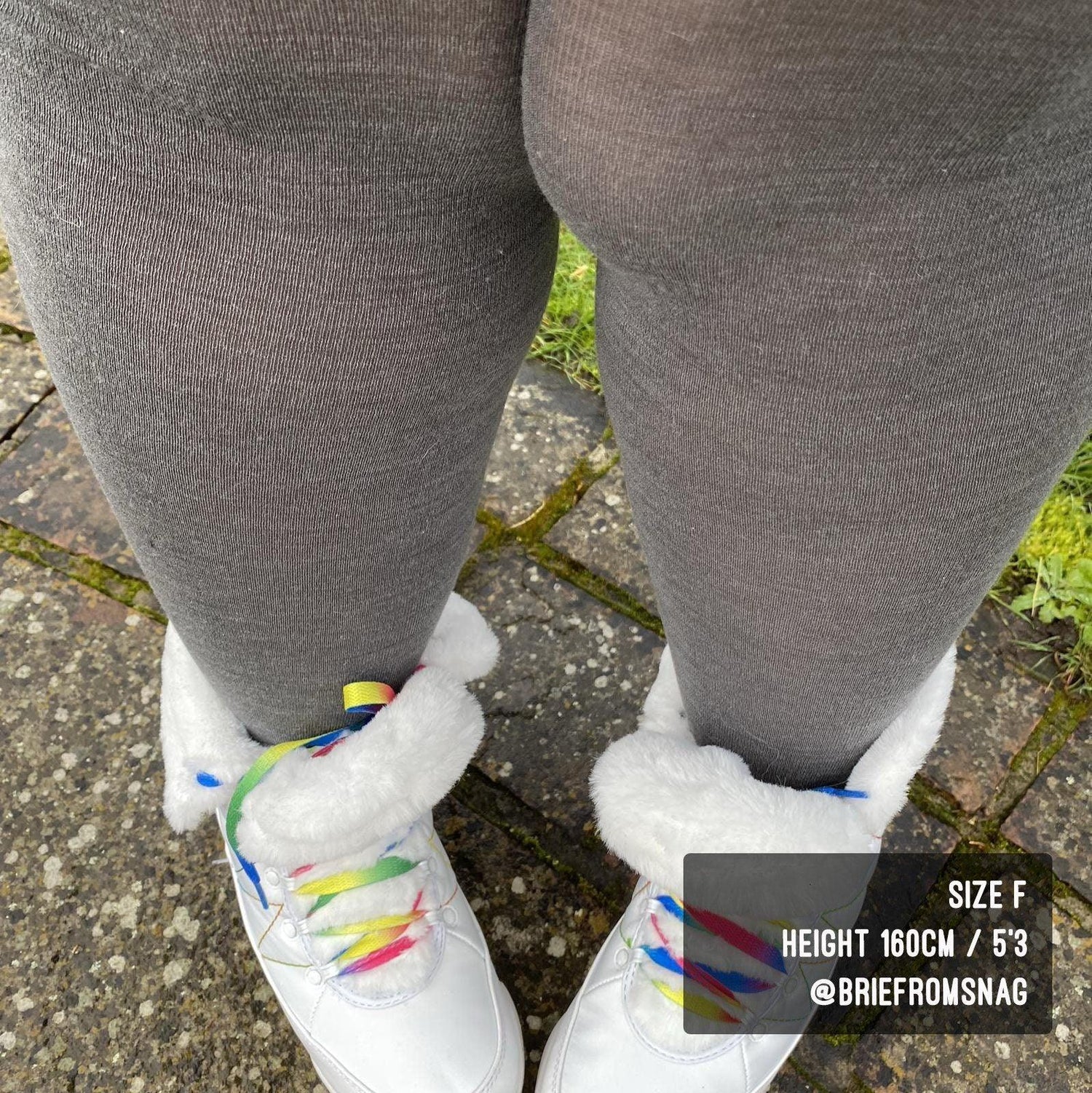  Merino Wool Tights - Silver Lining - Snag