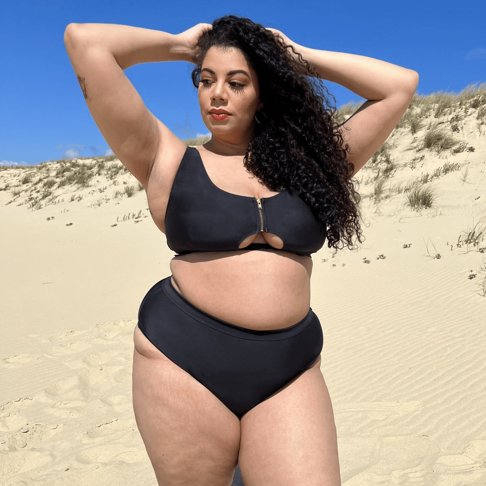 Hasta La Vista Bikini Bottoms Black