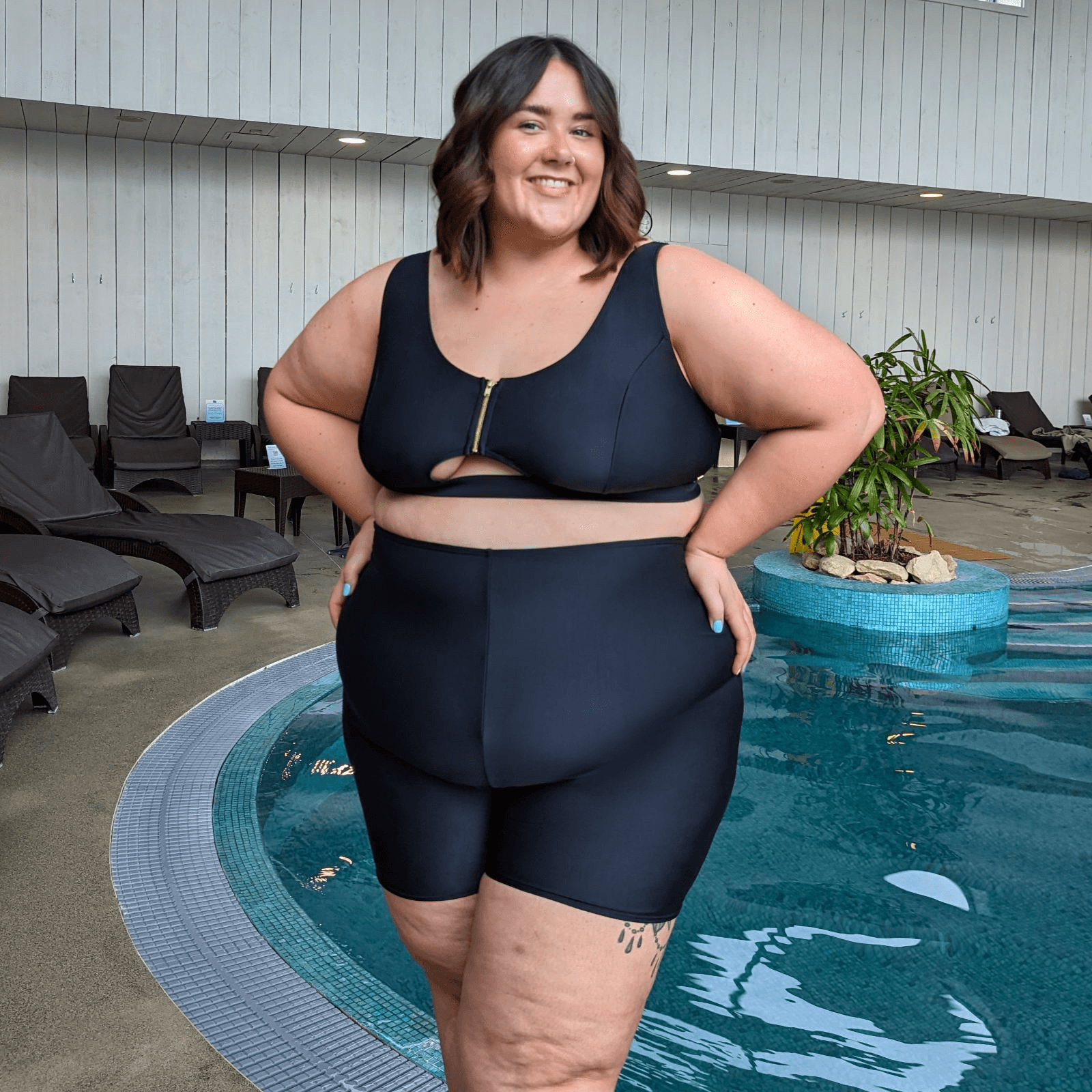 Swimming sales bikini shorts