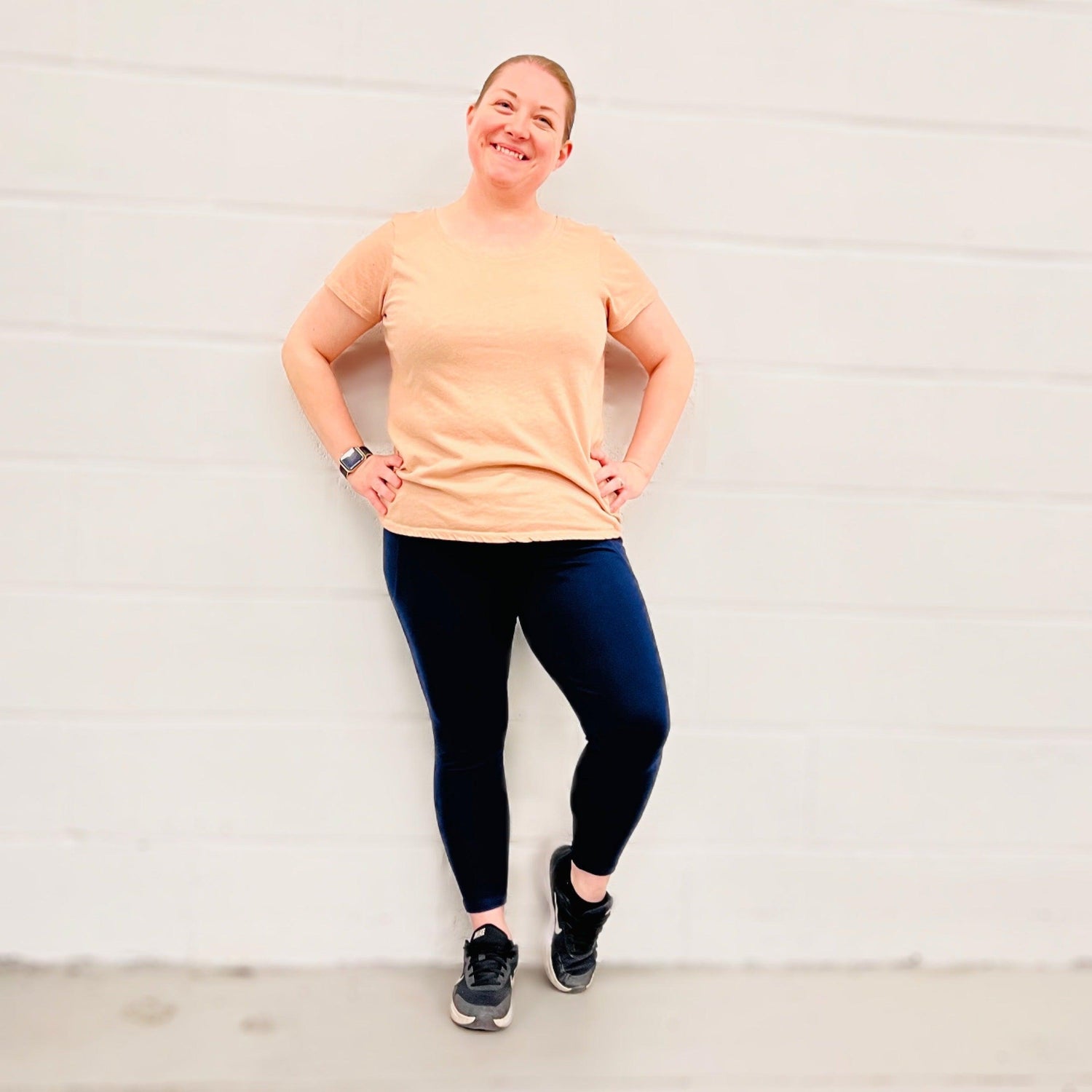 Squat Proof Short Leggings - Navy