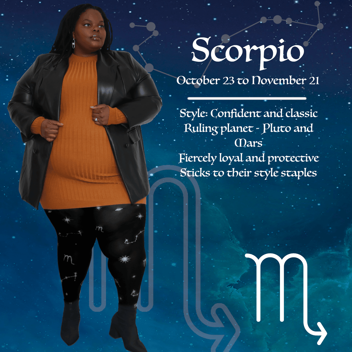 Rajstopy Zodiac - Skorpion