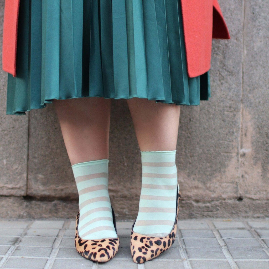 Socks - Ankle Sock Lolly - Pistachio