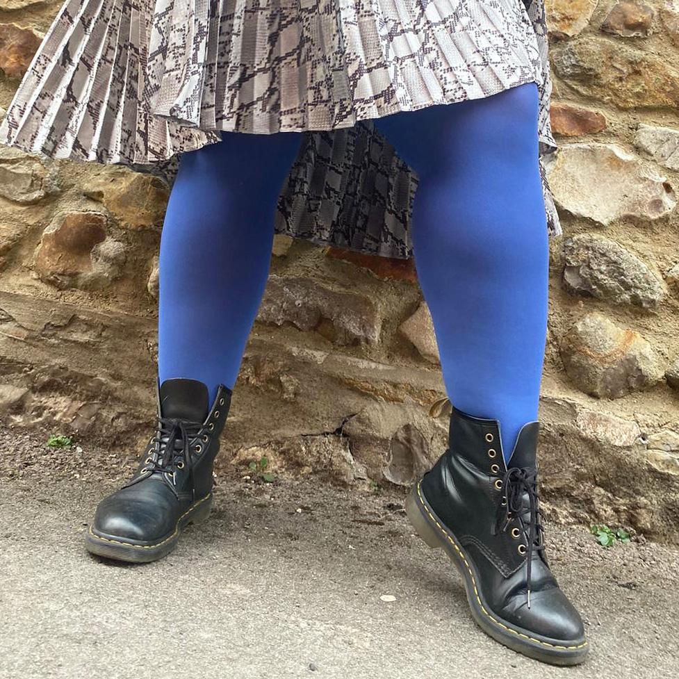 Tights - 80 Denier Tights - True Blue