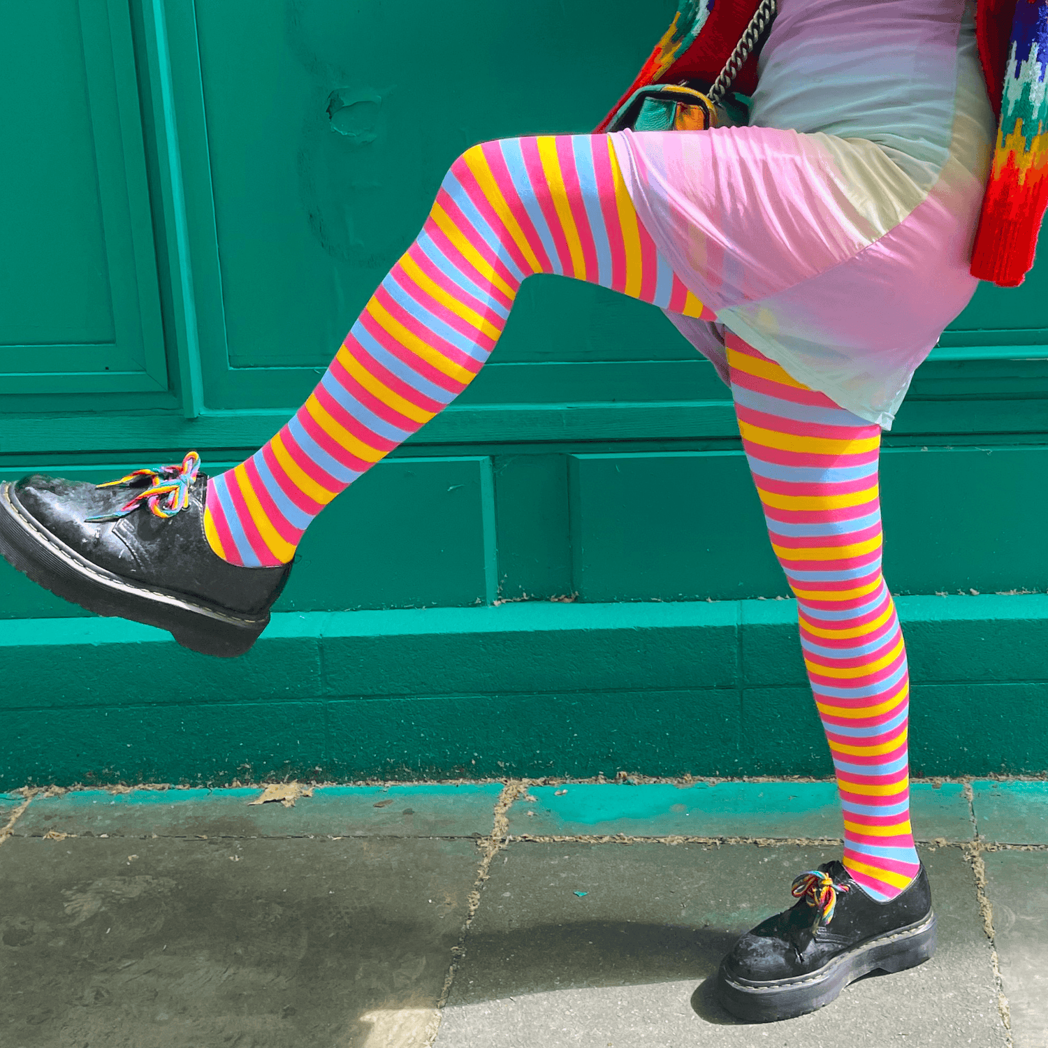 Pride-strømpebukser - Janelle