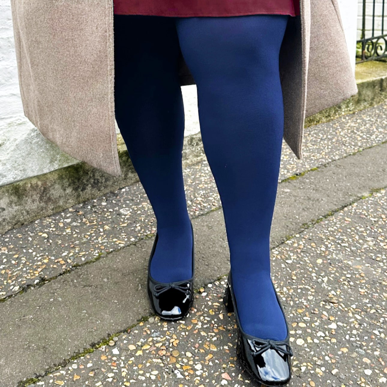 Huggy Light kompressionsstrømpebukser - Navy