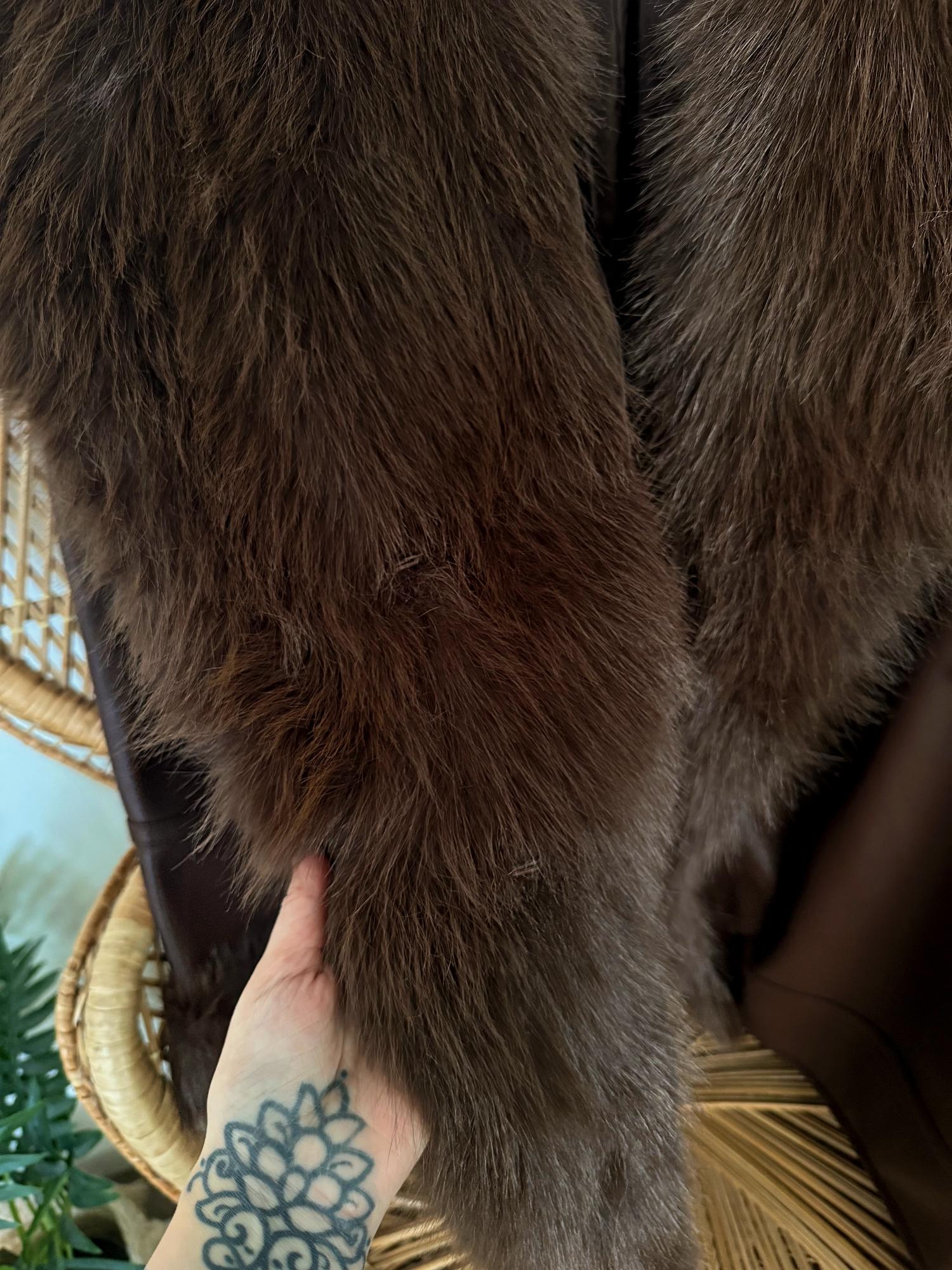 Amelia Aviator-jakke - Brun