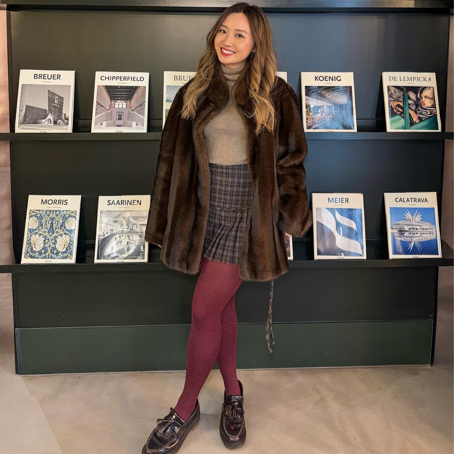 80 denier uigennemsigtige strømpebukser - guldglitter