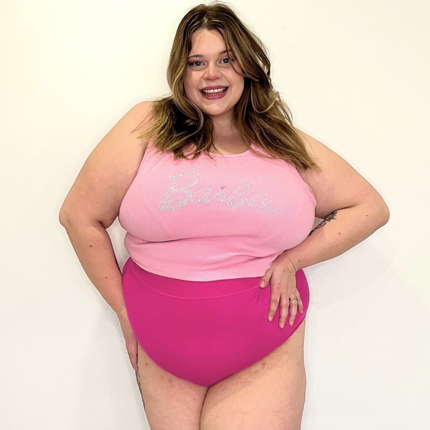 Super højtaljede knickers i økologisk bomuld - Barbara