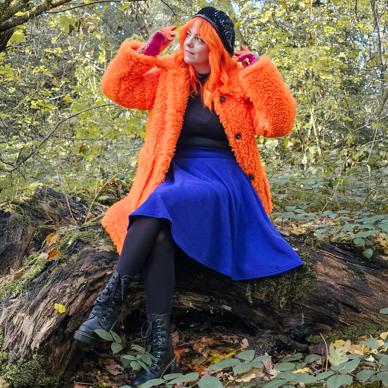 Ottoman flare nederdel - Aretha