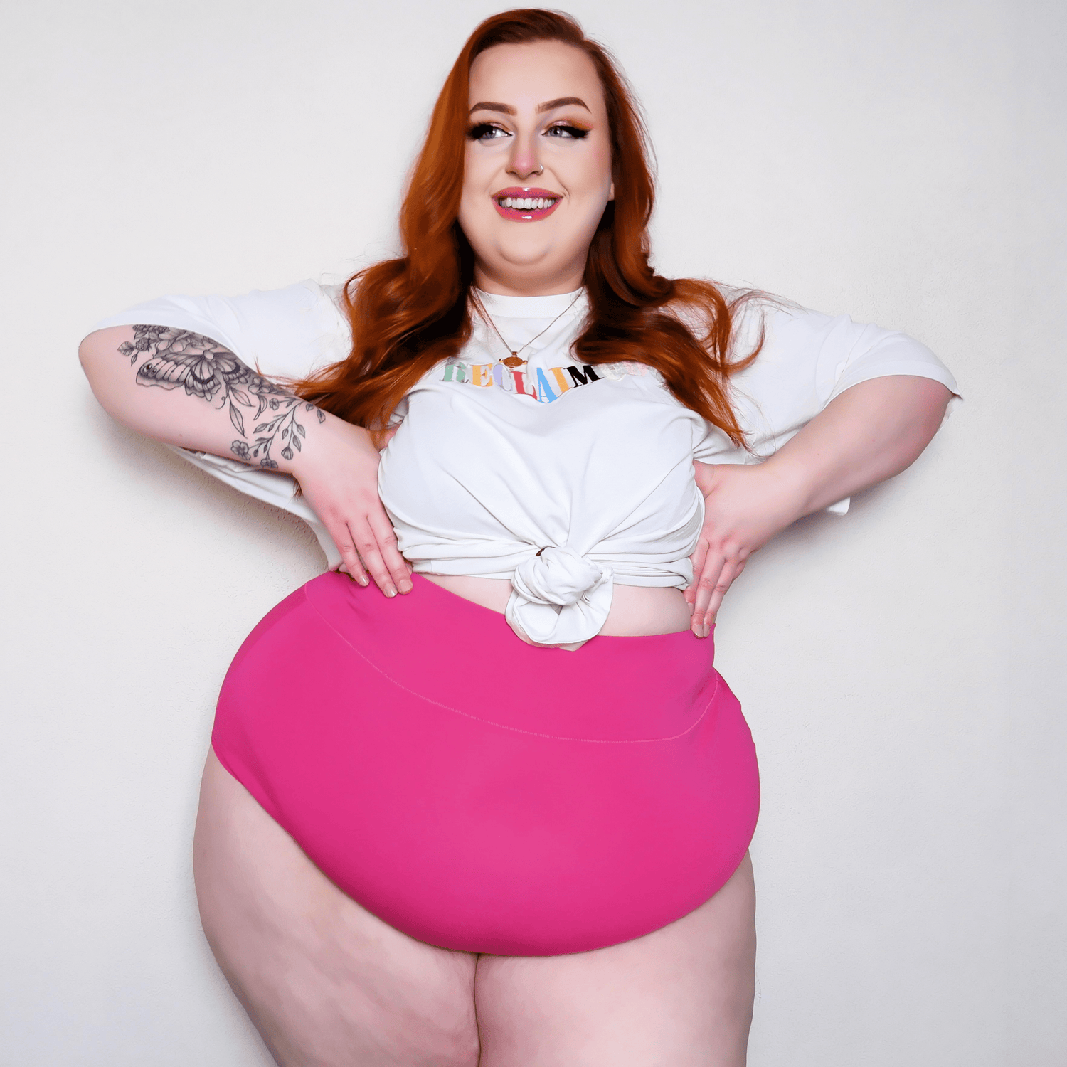Super højtaljede knickers i økologisk bomuld - Barbara