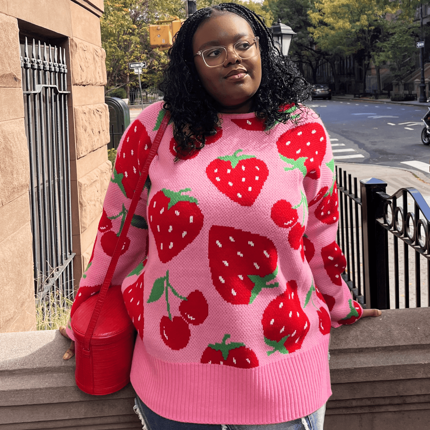 Frugtagtig jumper