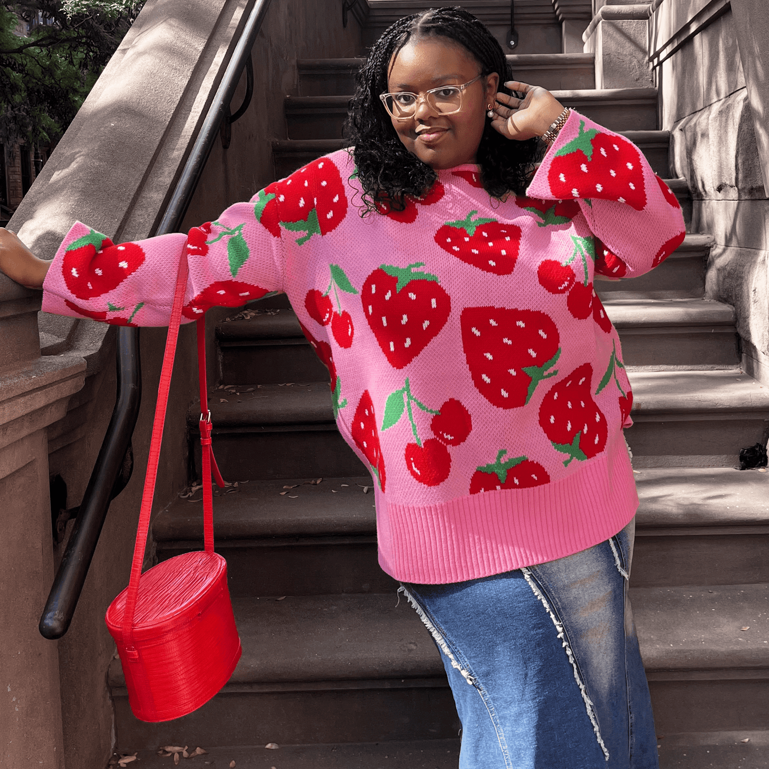 Frugtagtig jumper