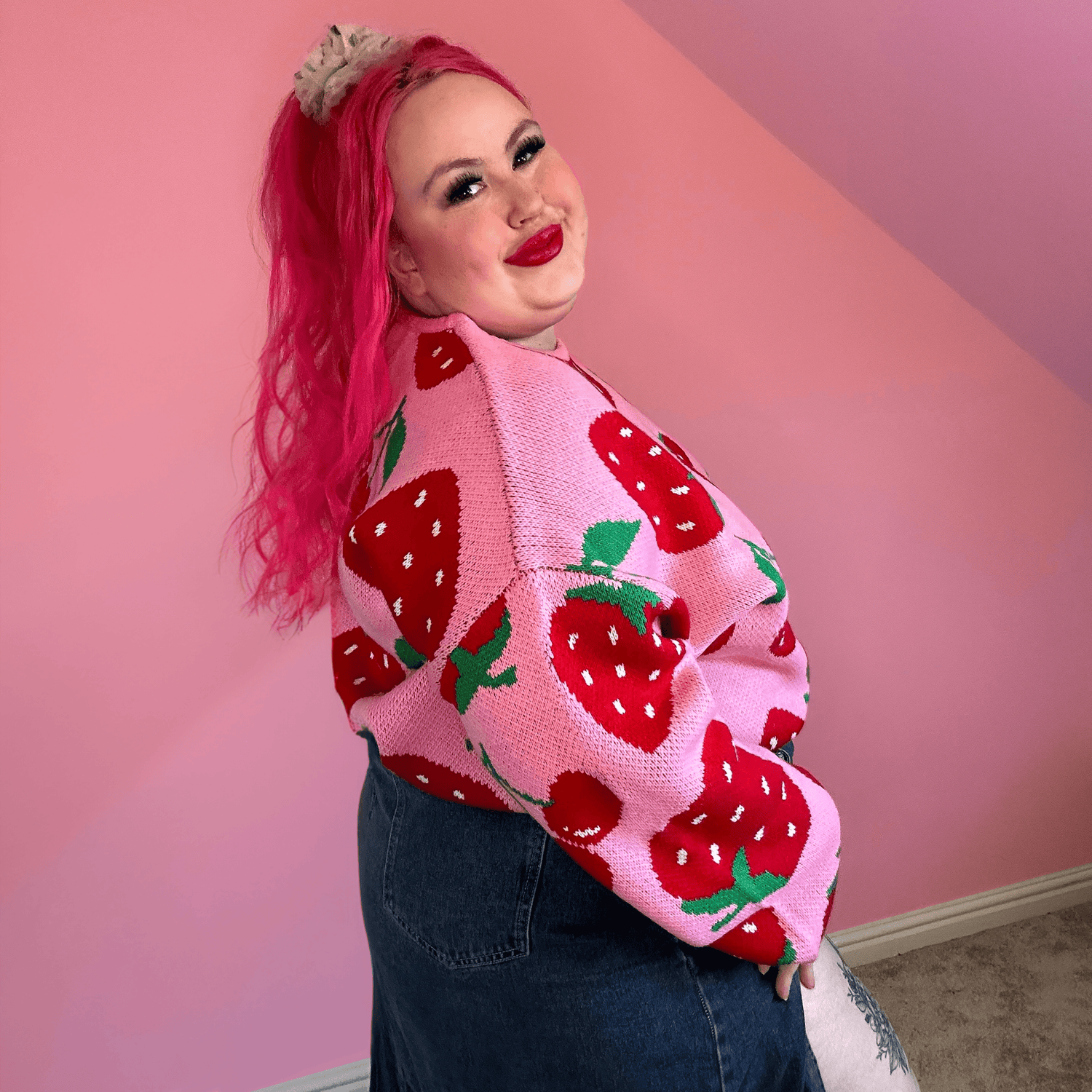 Frugtagtig jumper