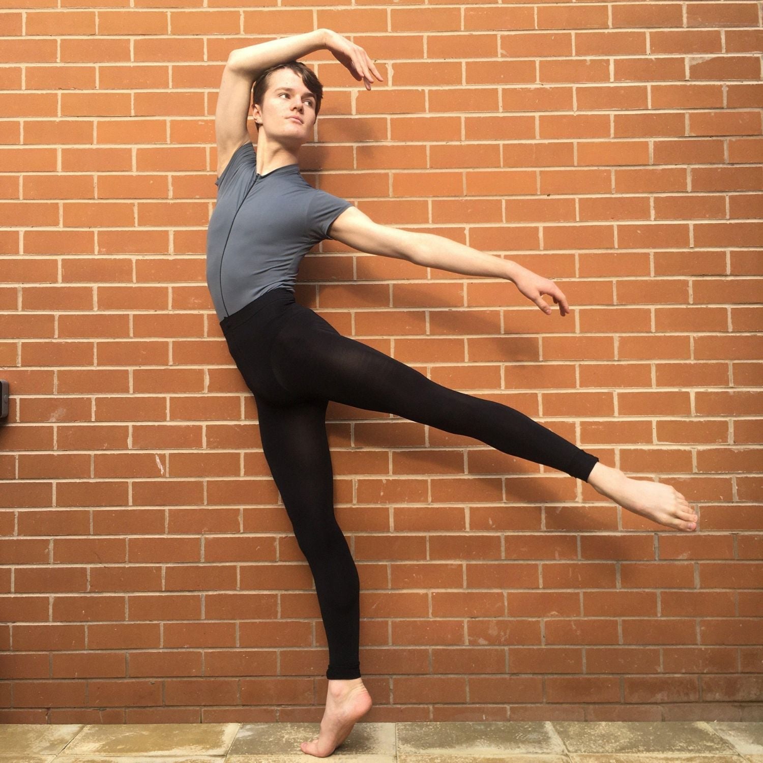 Konvertible dansetights - Sort