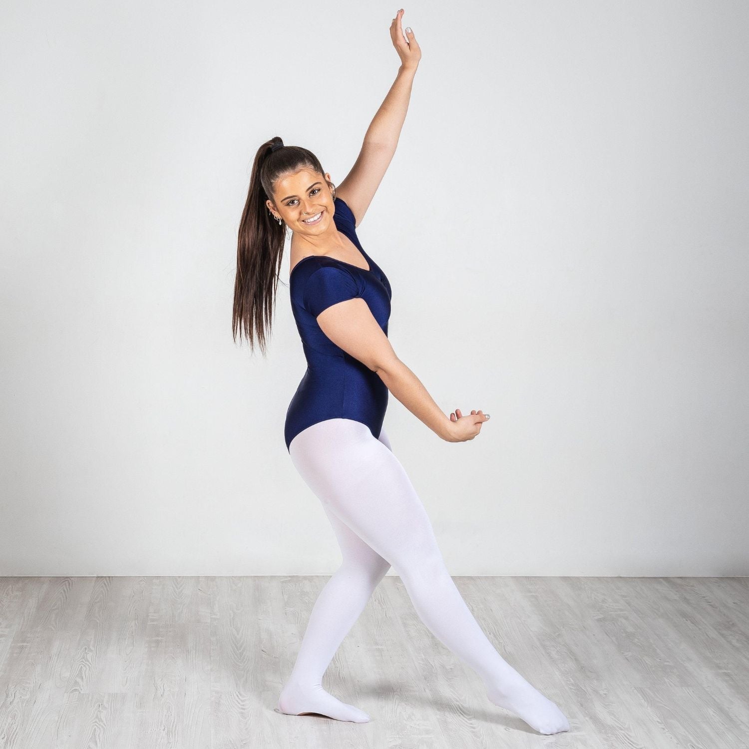 Konvertible dansetights - hvid