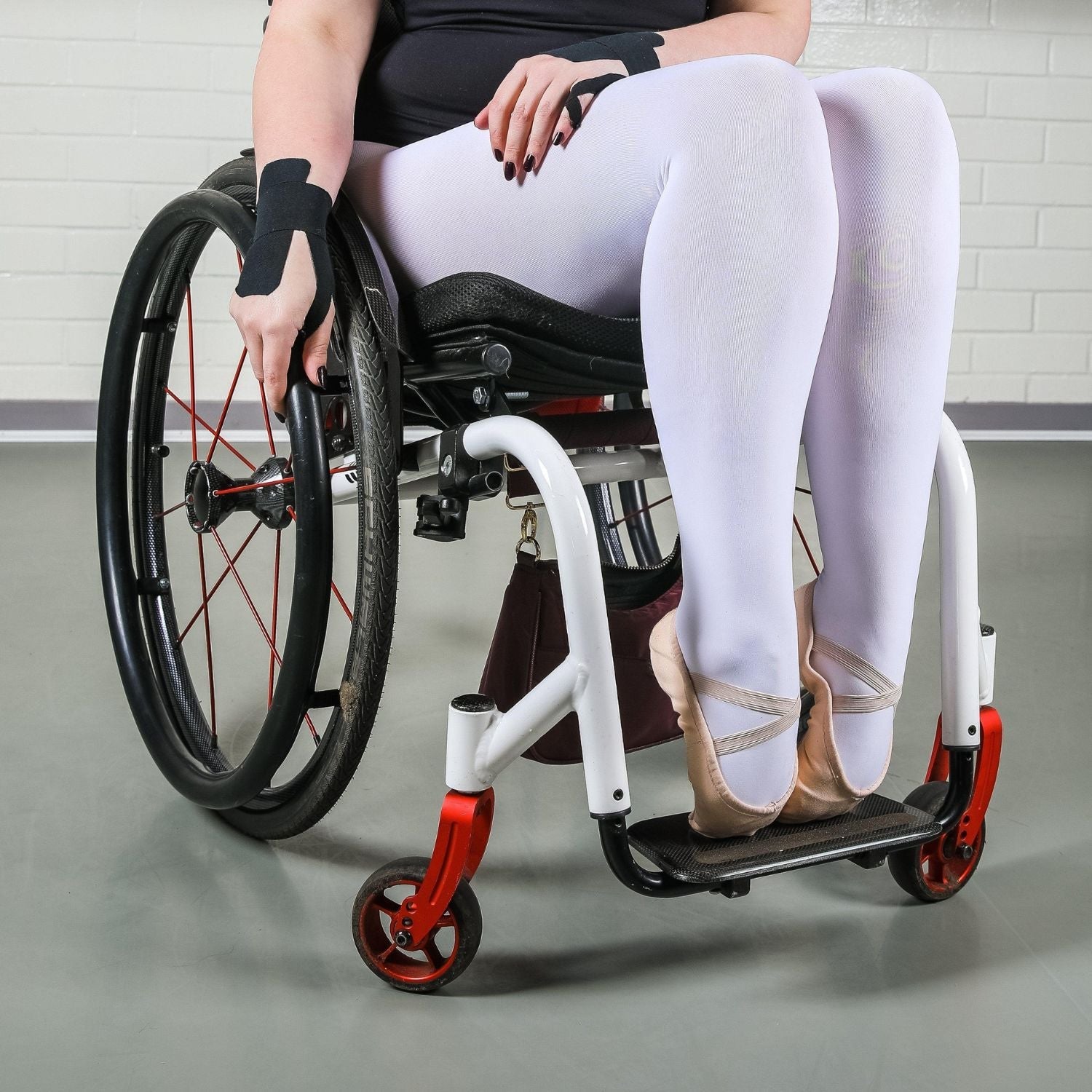 Konvertible dansetights - hvid