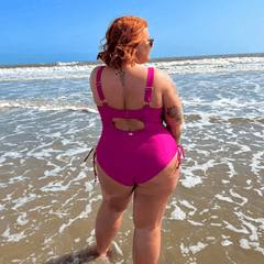 Badedragt - Phone Home - Hot Pink - Snag