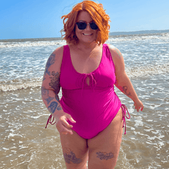 Badedragt - Phone Home - Hot Pink - Snag