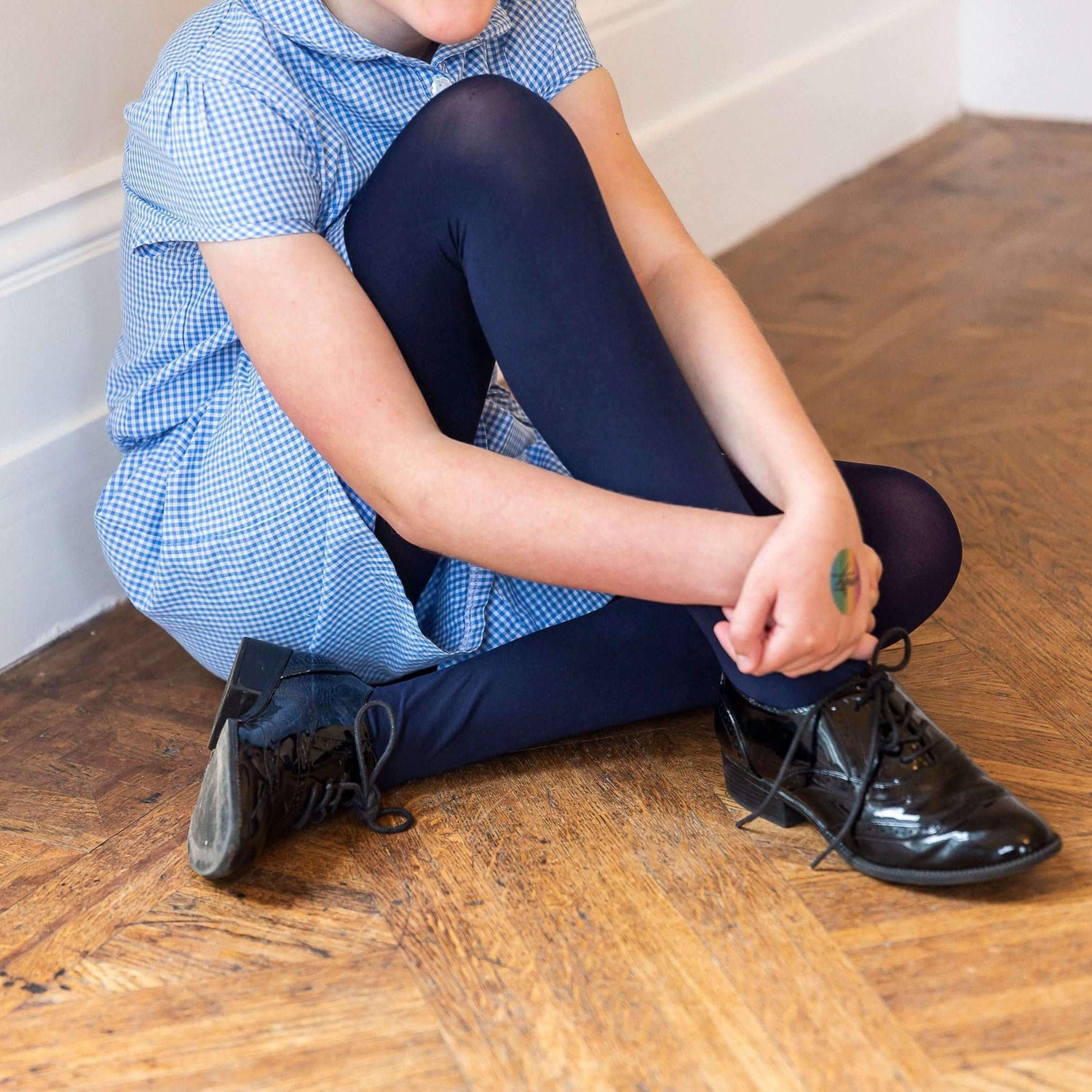 Tween-strømpebukser - Navy