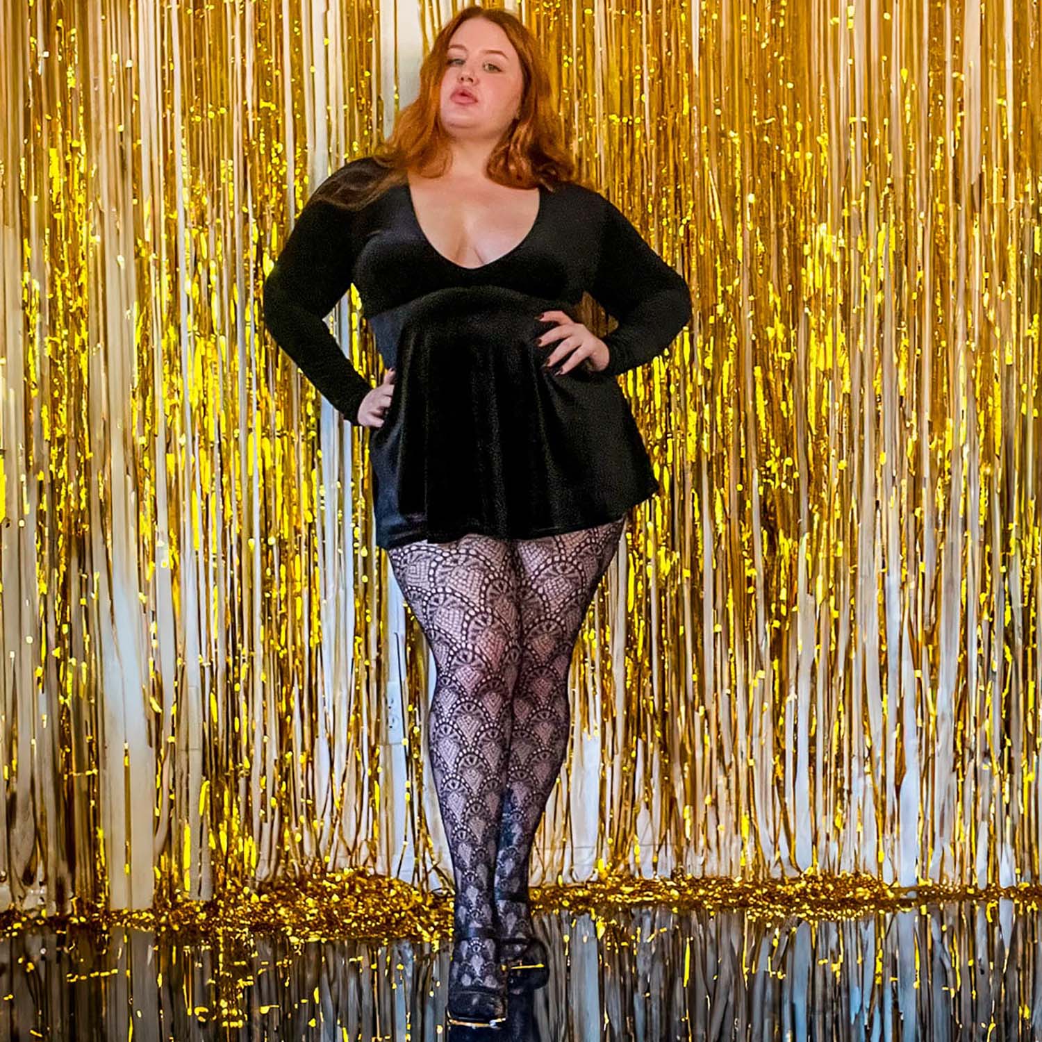 Fishnet Patterns - Paquete misterioso de 3 pares