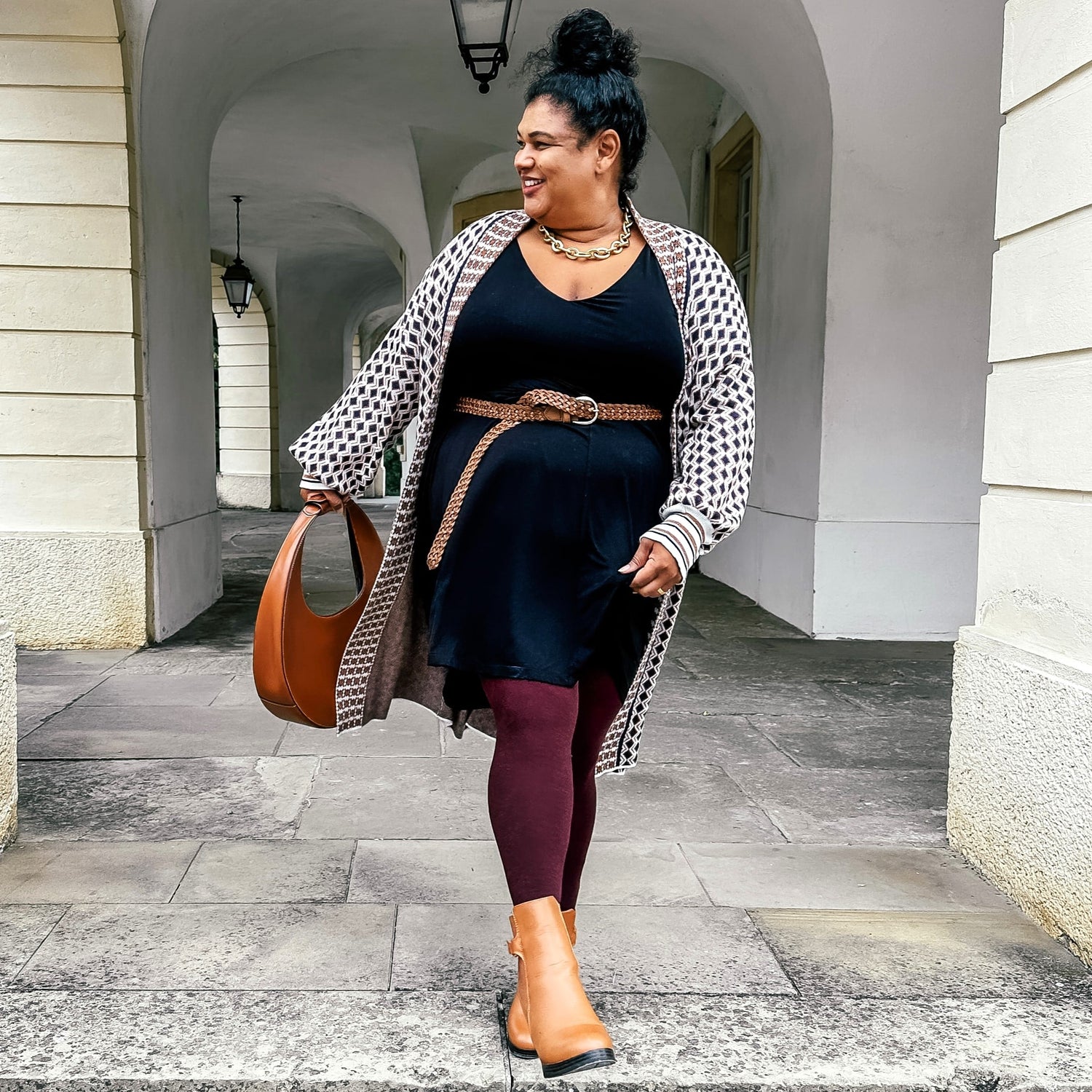 Leotardos de lana merina - Red Velvet Cake