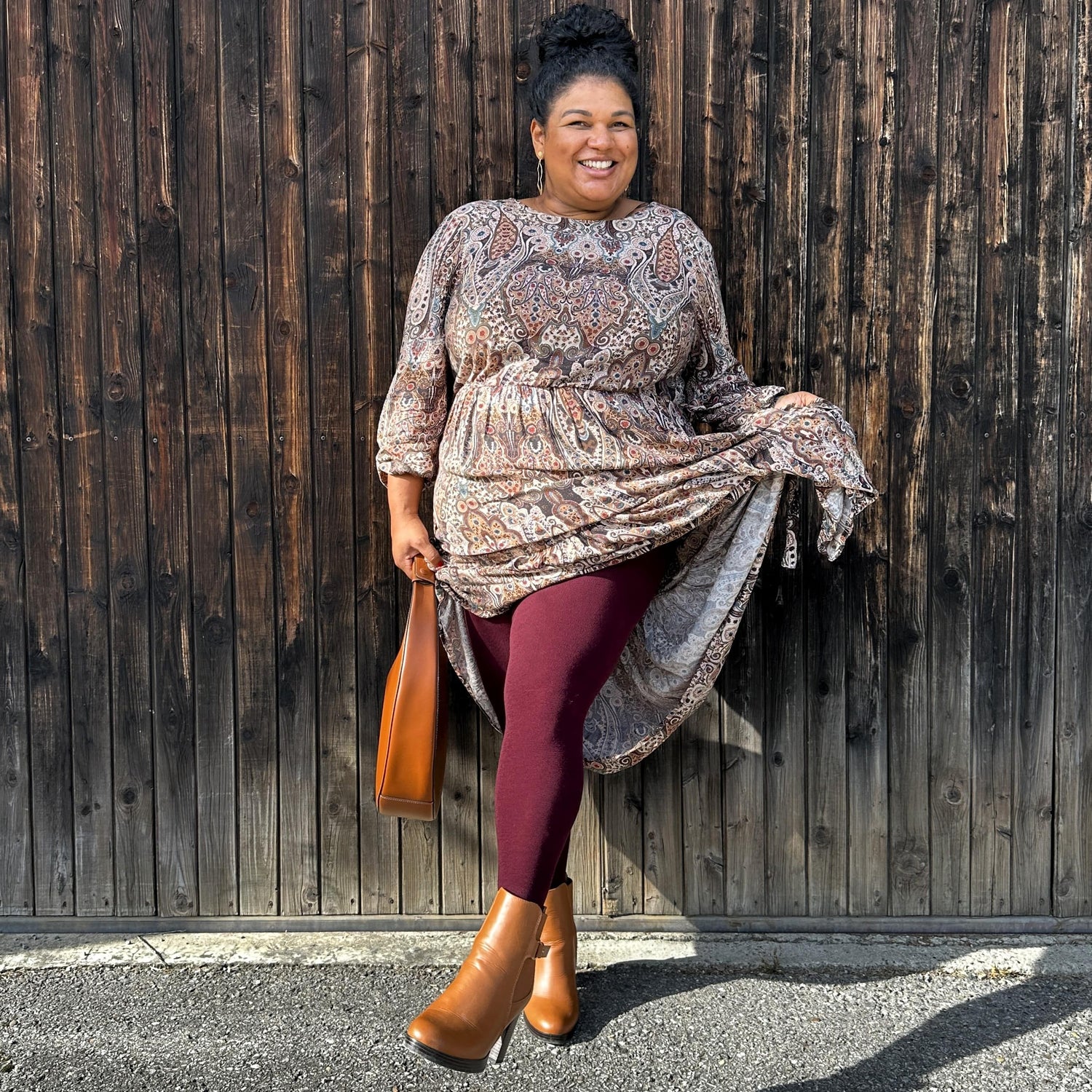 Leotardos de lana merina - Red Velvet Cake