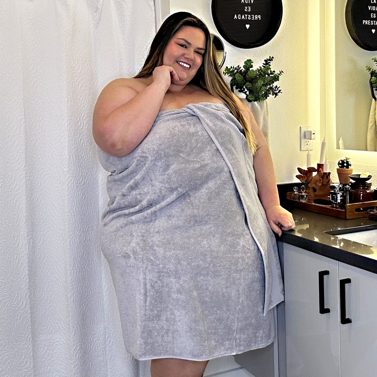 Toalla Big Softee - Plata