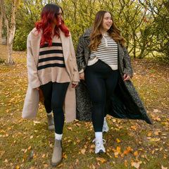 Tracy (izquierda) Talla D, 1,70 m.
Jade (derecha) Talla E, 1,70 m