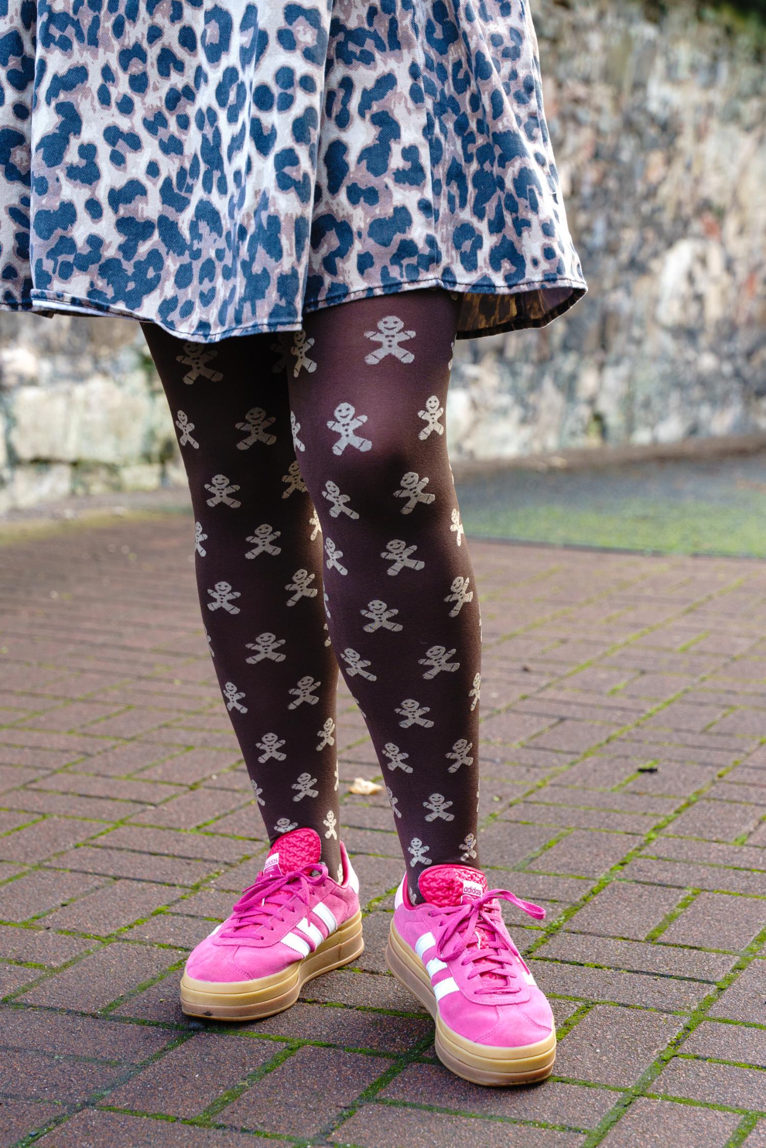 Medias de 120 deniers - No puedes atraparme - Chocolate caliente