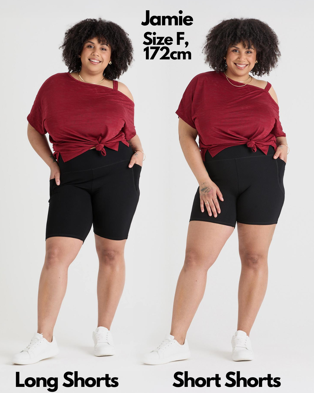 Pantalones cortos largos