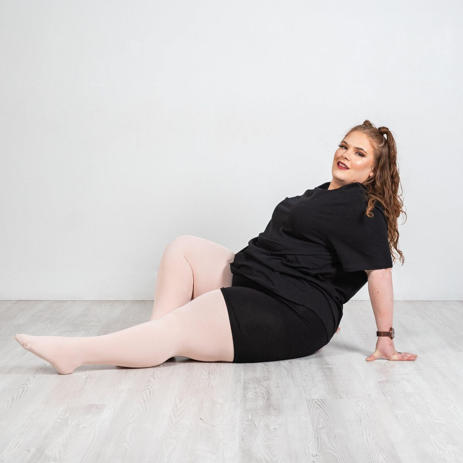 Mallas de danza convertibles - Rosa