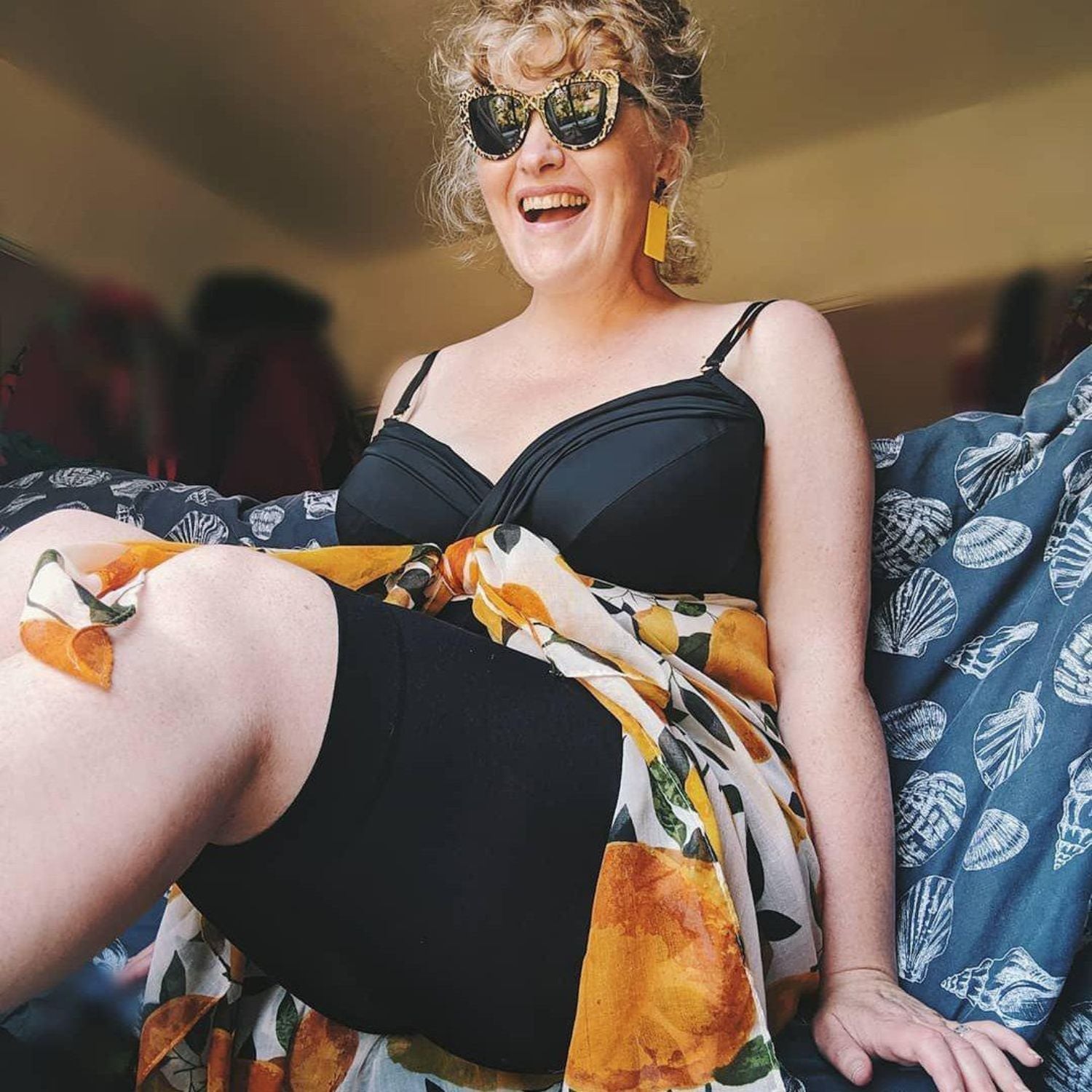 Stay Cool Chub Rub Shortsit - Musta