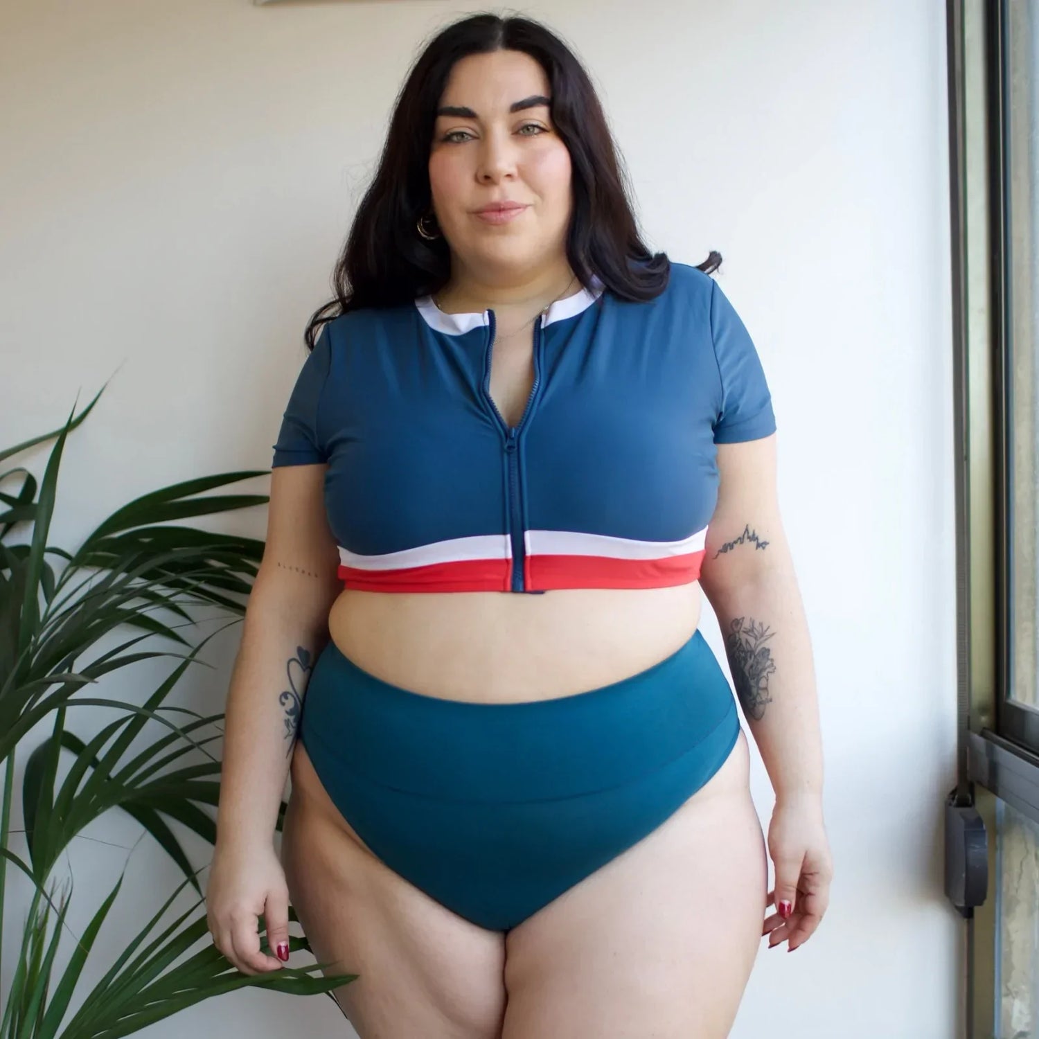 Luomupuuvillasta valmistetut Super High Leg Knickers -housut - Aurora