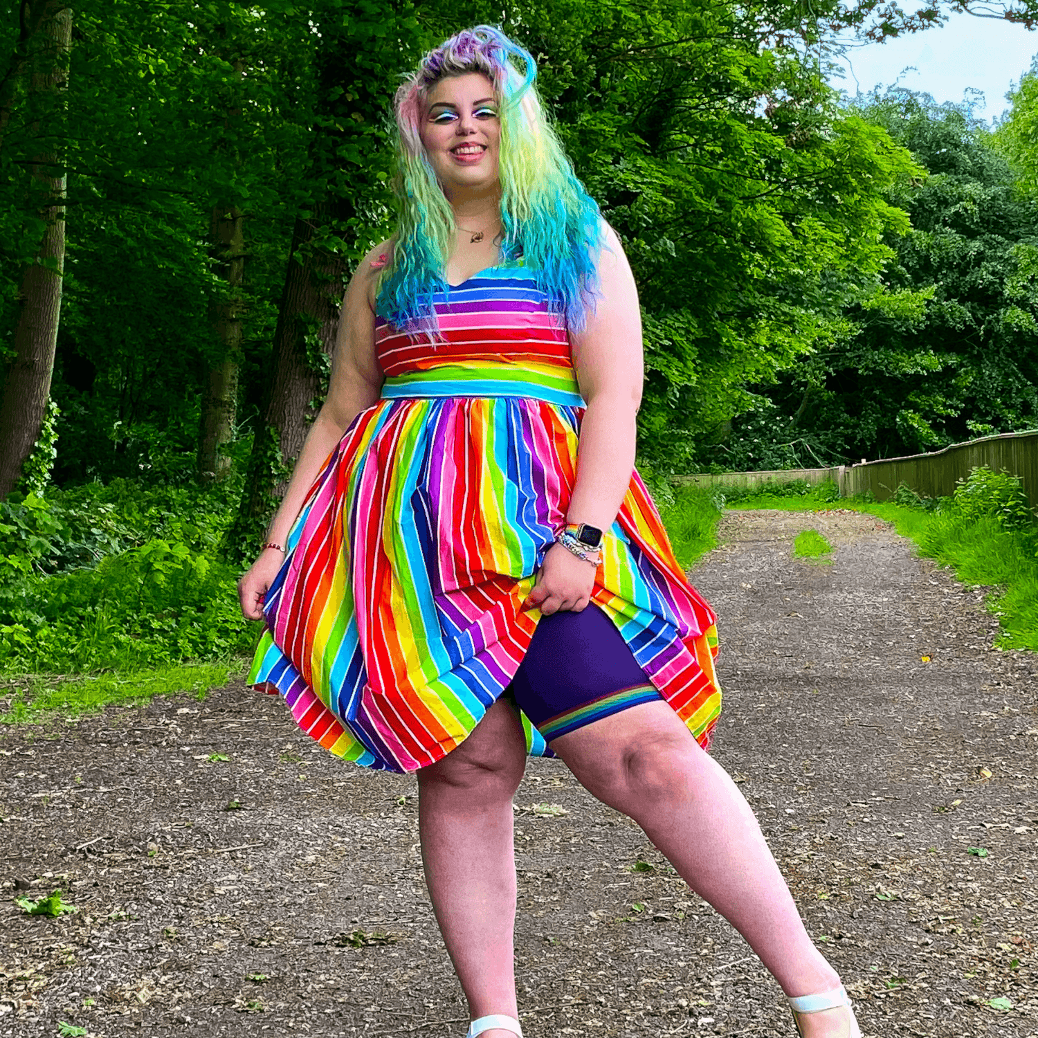 Stay Cool Chub Rub Shortsit - Pride - Human Nature