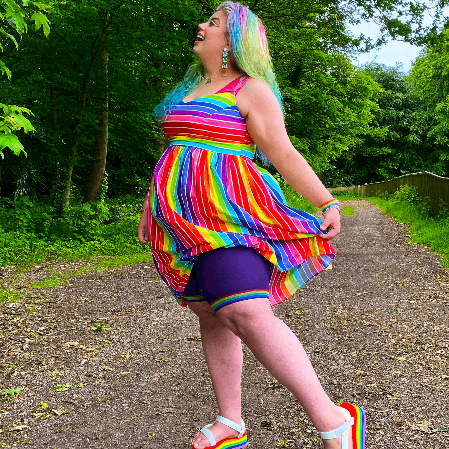 Stay Cool Chub Rub Shortsit - Pride - Human Nature